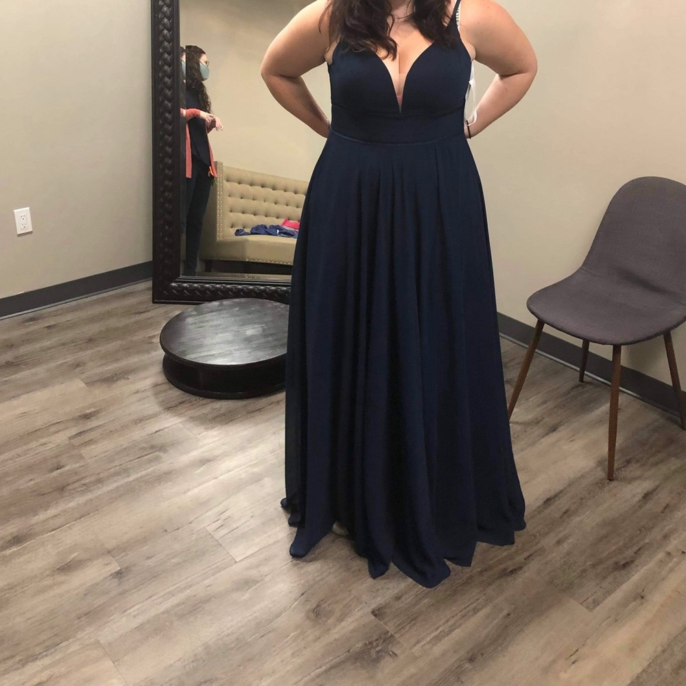 Kanali K bridesmaid dress in Navy blue, size 18